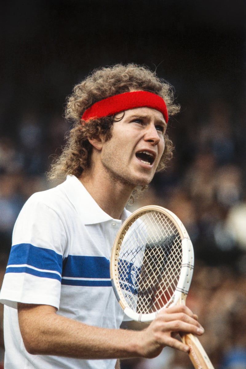 McEnroe won seven Grand Slams and was a Wimbledon favourite