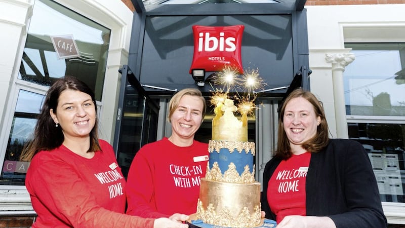 Ibis Queens Quarter staff: Erika Usele, Katarzyna Blaszczyk and Rebecca Tyagi 
