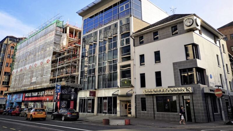 The grade A office space at 15-17 Chichester Street in Belfast which has been sold for &pound;1.4 million 