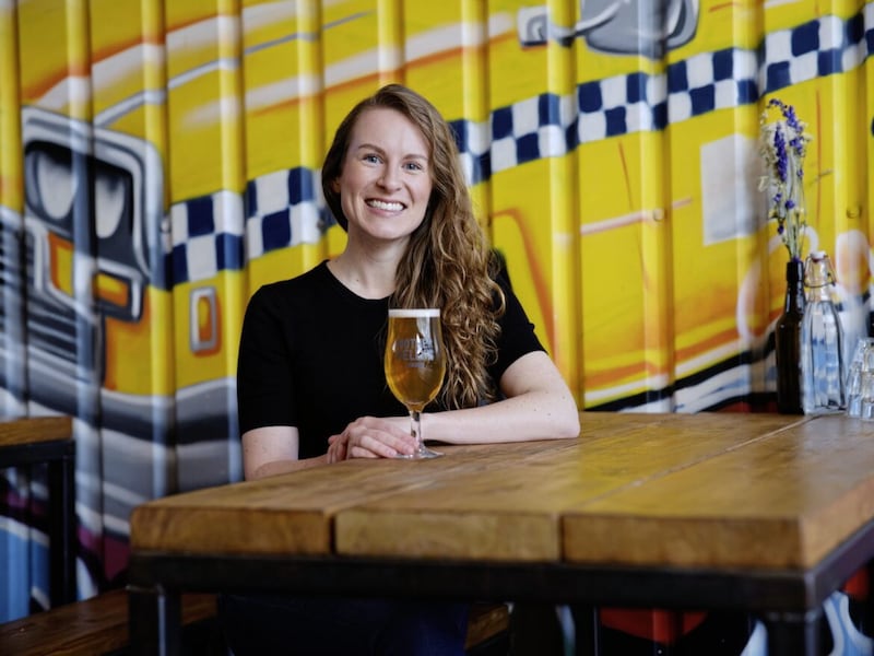 Beer sommelier, educator, author and podcaster, Natalya Watson, who grew up in Co Down. 