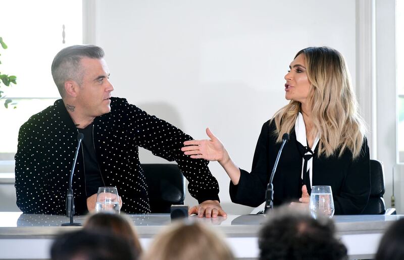 Robbie and Ayda Williams