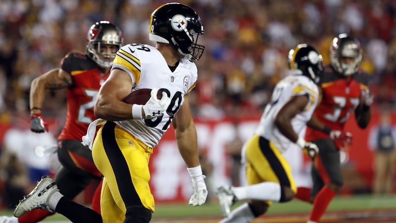 Vance McDonald’s remarkable adventure to the end zone took no prisoners.
