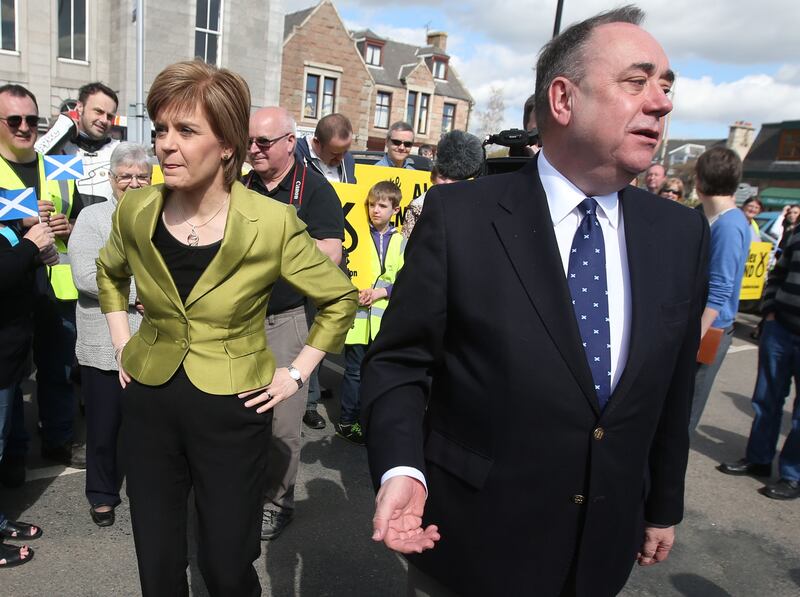 Alex Salmond criticised his successor Nicola Sturgeon for the ‘kamikaze’ legal case at the UK Supreme Court, after it ruled Holyrood did not have the power to organise a second independence referendum.