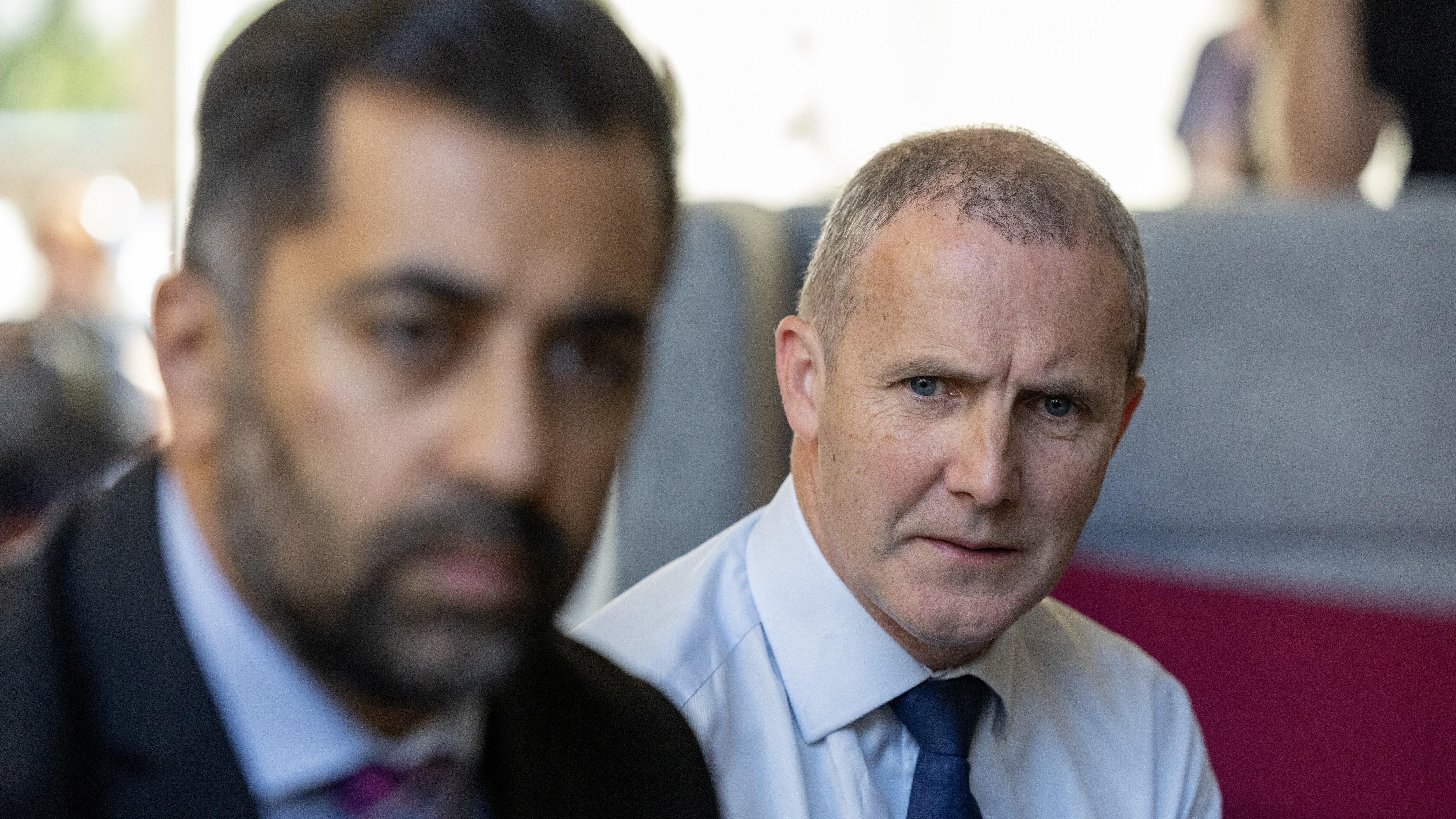 Humza Yousaf and Michael Matheson have been accused of a ‘cover up’ over the iPad roaming data bill (Robert Perry/PA)