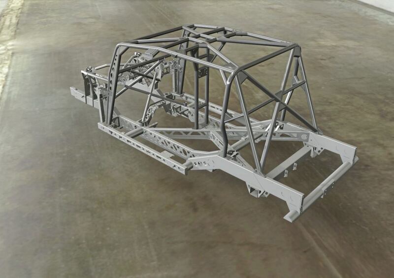Bowler&#39;s own high-strength motorsport-specification chassis underpins the CSP 575 