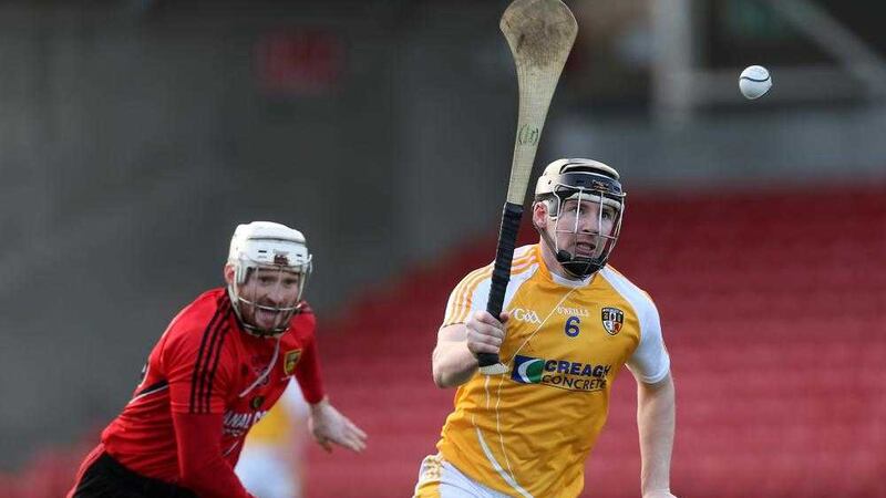 Antrim centre back Neal McAuley will make his fourth appearance at Croke Park on June 4 