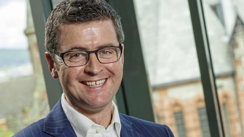 Kainos&#39; chief Brendan&#39; Mooney&#39;s stake in the company was valued at around &pound;120m for a period on Friday 