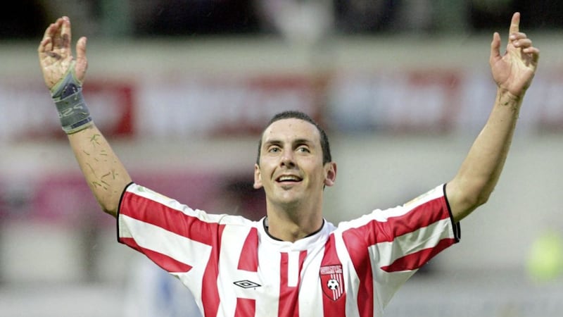 Derry City&#39;s record goalscorer Mark Farren died in February last year. Picture by Margaret McLaughlin 