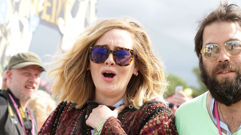 Adele has split with her husband Simon Konecki.