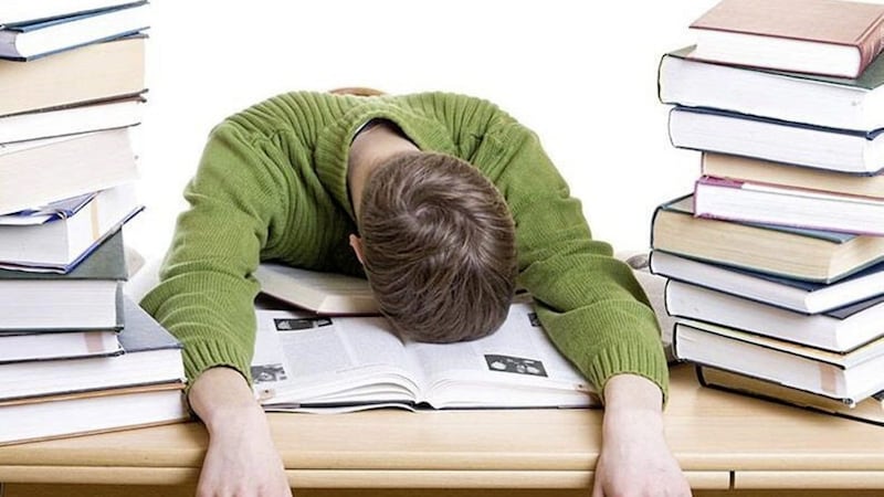 With exams looming, revision pressures can prove too much for some students 