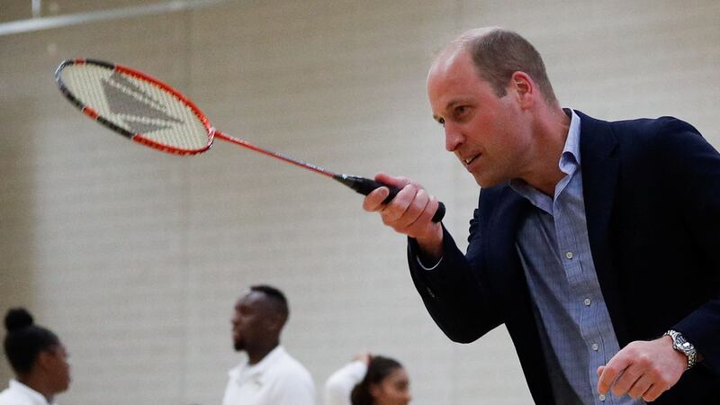 The Duke of Cambridge met directors of Sports Key, a charity which provides a range of sporting activities for disadvantaged communities.