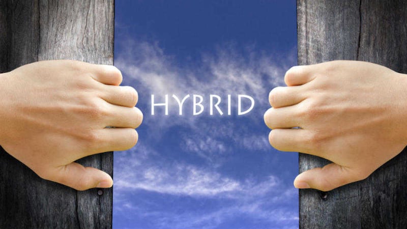 Hybrid cloud provides a combination of solutions to storing data 