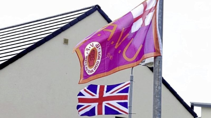 UVF and other loyalist flags have been erected in &#39;shared neighbourhoods&#39; in Belfast 