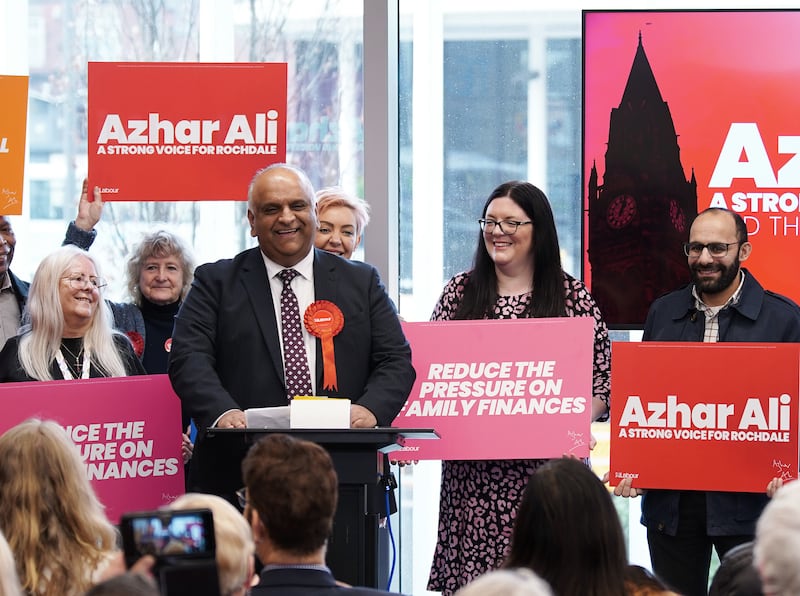 Labour withdrew its backing for Rochdale by-election candidate Azhar Ali after his alleged remarks about the Israel-Hamas war