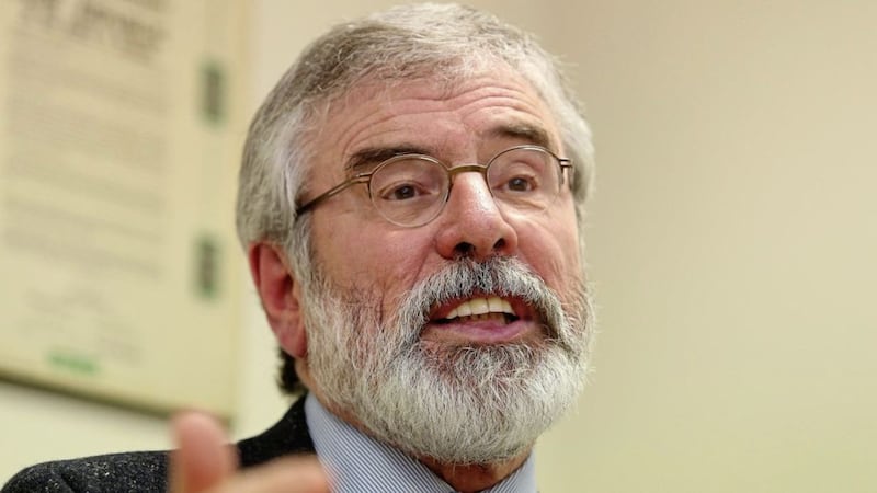 Sinn F&eacute;in President Gerry Adams. Picture by Mal McCann