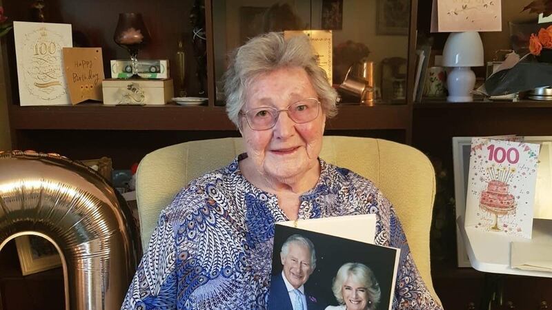 Ruth Park-Pearson, from Tadcaster, North Yorkshire, turned 100 on Friday and was one of the first people to receive a birthday card from the King.