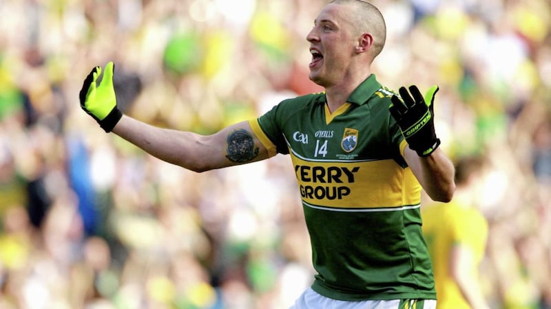 Kieran Donaghy scored 1-2 in the 2014 All-Ireland final as Kerry beat Donegal 