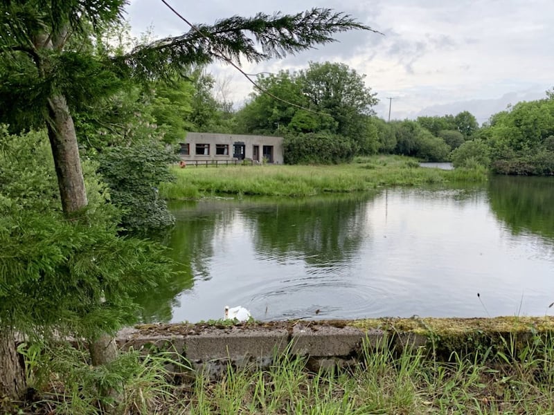 The remote lake and quarry pit where Pat McCormick&#39;s body was recovered by police 