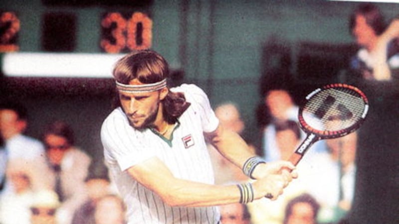 Bjorn Borg won his fifth consecutive Wimbledon title in July 1980 &nbsp;