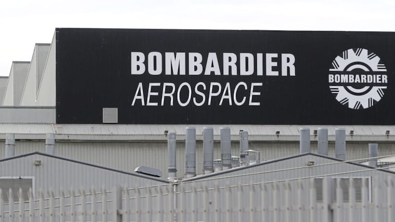 The Bombardier Aerospace plant in east Belfast. Picture by Niall Carson, Press Association 