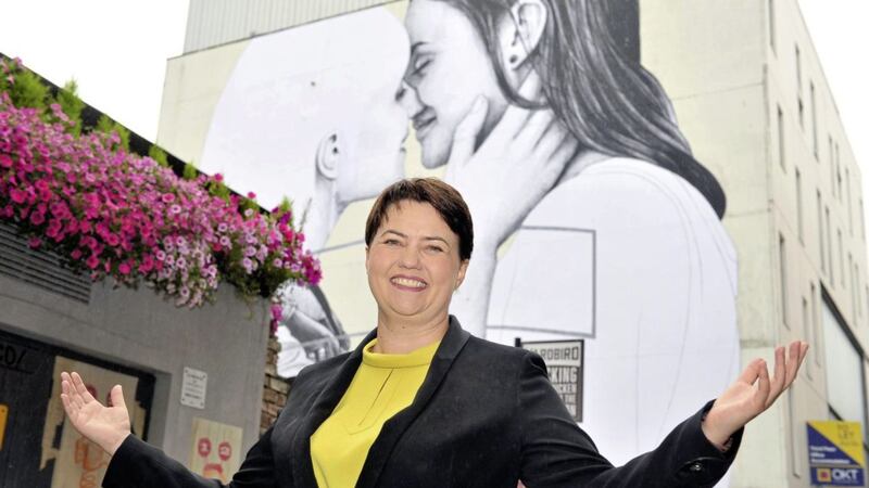 Scottish Conservative leader Ruth Davidson in Belfast in August. File picture by Justin Kernoghan, Photopress 