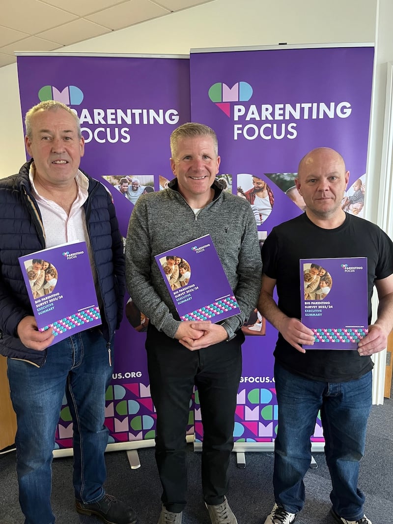 Parenting Focus dad – Stephen, NI Children’s and Young People Commissioner Chris Quinn, Parenting Focus dad – William