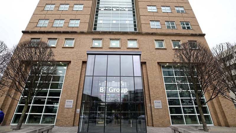 BT Group reopened its Riverside Tower building at Belfast&#39;s Lanyon Place in March 