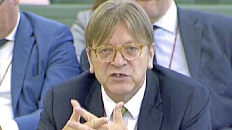 Guy Verhofstadt&#39;s Brexit steering group said the UK needed to bring forward a &#39;workable and legally operative&#39; backstop proposal. Picture by PA Wire 