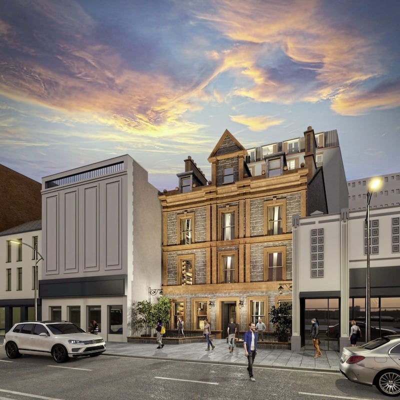 An artist&#39;s impression of the hotel proposed by Big Top Productions. 