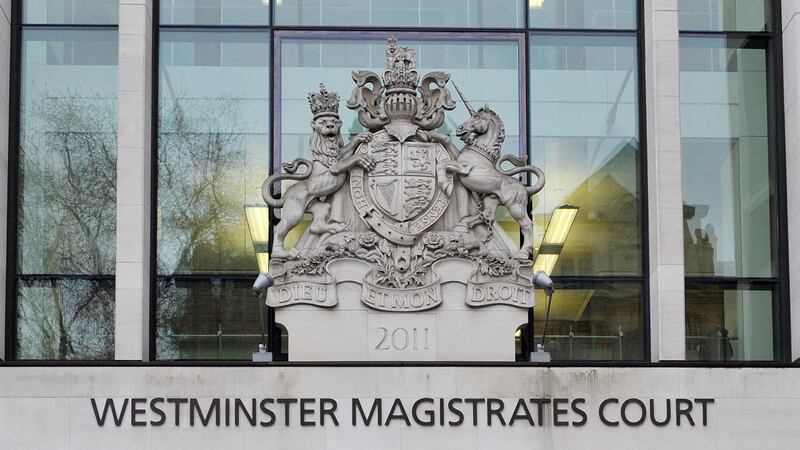 The three will appear at Westminster Magistrates’ Court in London