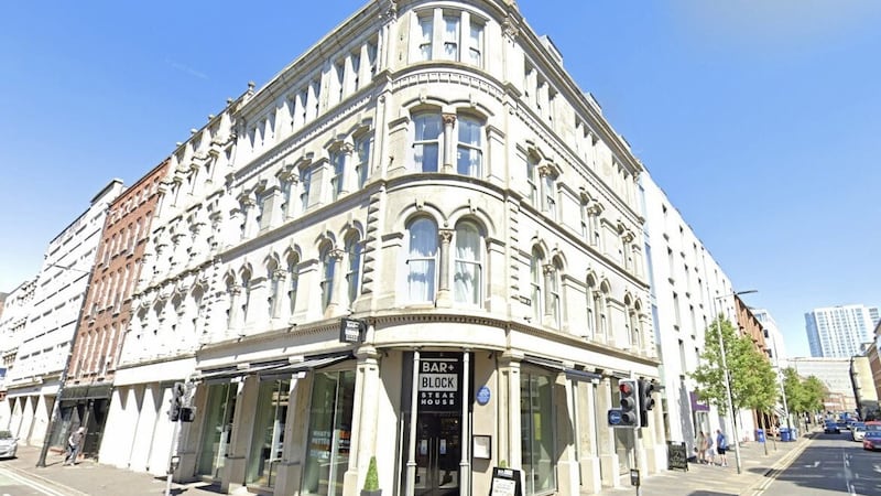 The Premier Inn Four Corners Hotel in Belfast&#39;s Cathedral Quarter, which was sold for &pound;12.2m. 