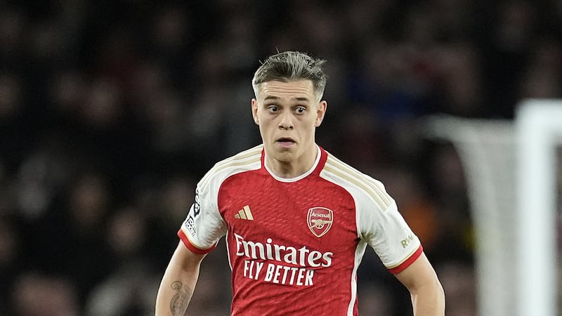 Leandro Trossard levelled Arsenal’s two-legged Champions League quarter-final with Bayern Munich