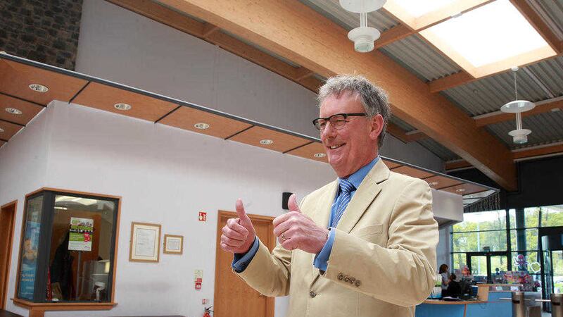Ulster Unionist leader Mike Nesbitt has topped the poll in Strangford. Picture by Bill Smyth 