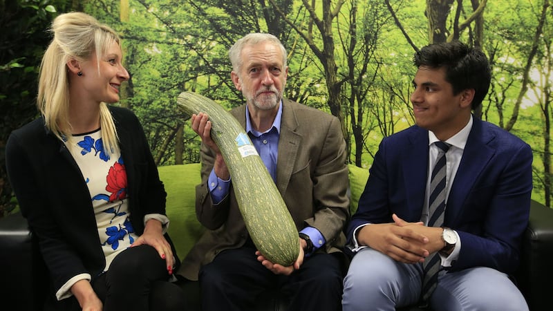 The Labour leader’s gardening tips included using flowers to attract bees and improve pollination.