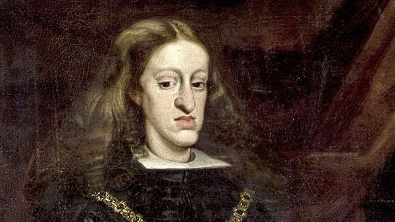 Charles II of Spain had a large undershot jaw, medically known as a prognathic jaw 