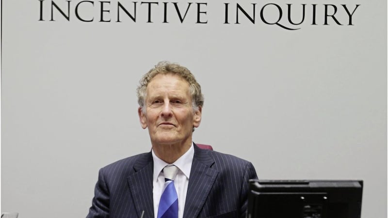 Sir Patrick Coghlin, chair of the Renewable Heat Incentive (RHI) Inquiry. Picture by Hugh Russell 