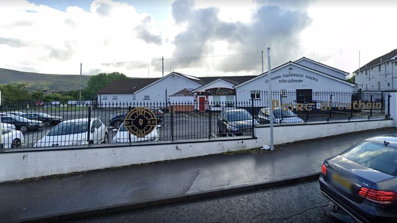 Armed and masked men entered a bar linked to St Canice's GAA club in Dungiven on Friday