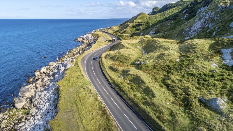 The Causeway Coastal route: The CSO estimates the number of overnight trips taken in the north by visitors from the Republic passed the one million mark in 2022