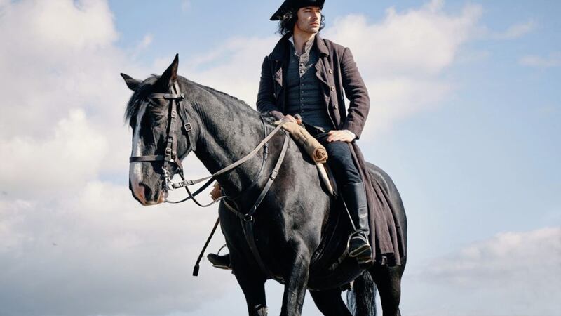 Irish actor Aidan Turner as Ross Poldark in Poldark, which returns for its fifth and last series on Sunday 