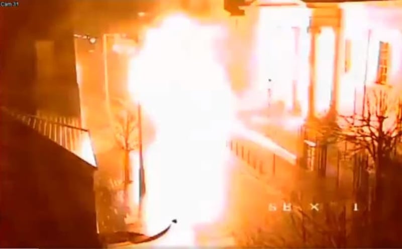 Derry explosion