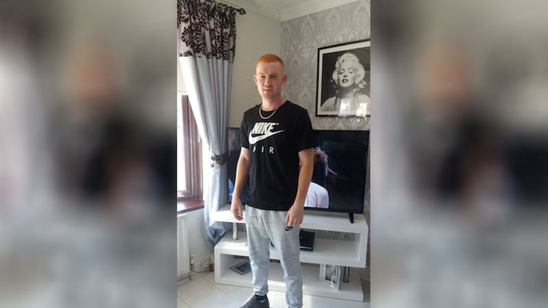 Ciaran Ferguson (22), from Oldpark Road in Belfast, is one of two men remanded into custody over a stolen car crash
