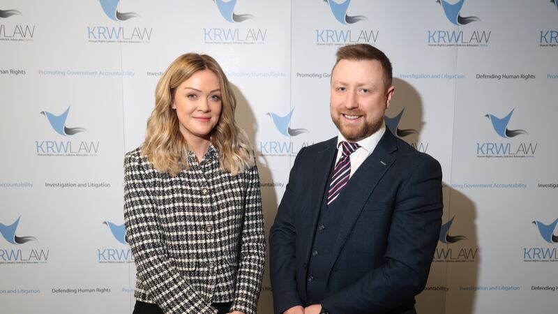 Roise Fitzpatrick and Setanta Marley new partners KRW Law. PICTURE: MAL MCCANN