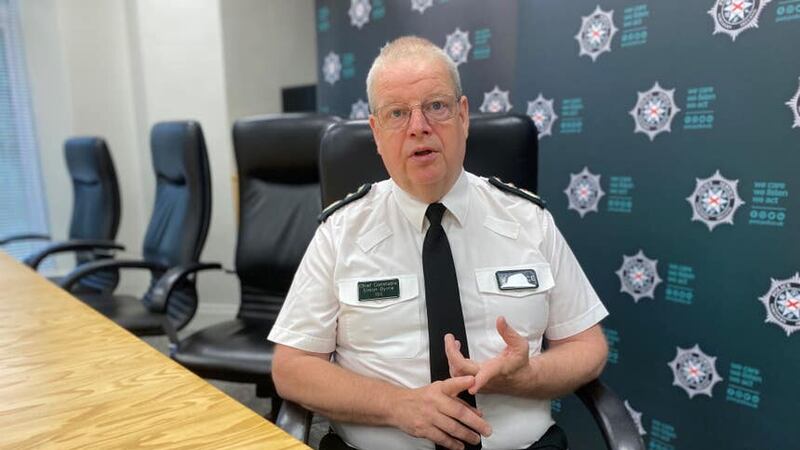 Simon Byrne has been PSNI chief constable for four years (Jonathan McCambridge/PA)