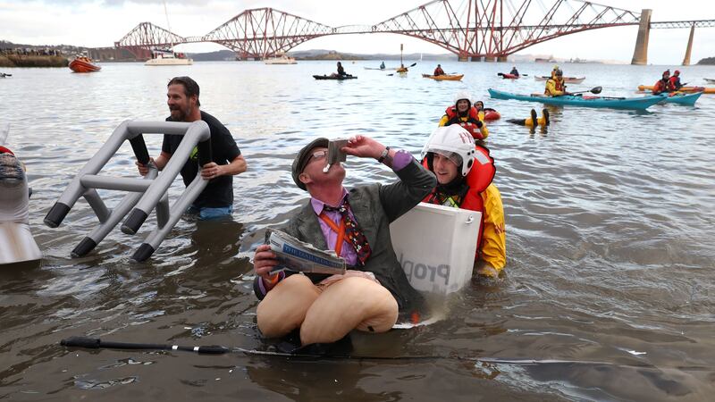 The 2021 event in the Firth of Forth was cancelled due to coronavirus.