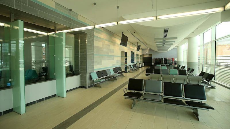 The waiting area at the new A&amp;E at the RVH. Picture by Mal McCann  