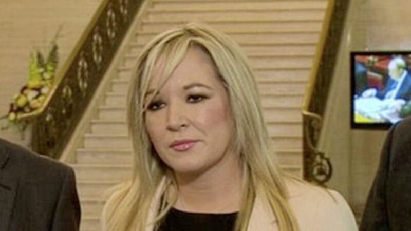 Sinn F&eacute;in&#39;s Michelle O&#39;Neill said that Mr Givan&#39;s move was &quot;too little, too late&quot; 
