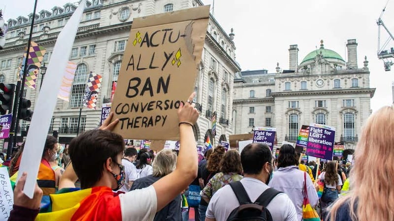 A conversion therapy ban must have no loopholes, says Stonewall (Alamy/PA)