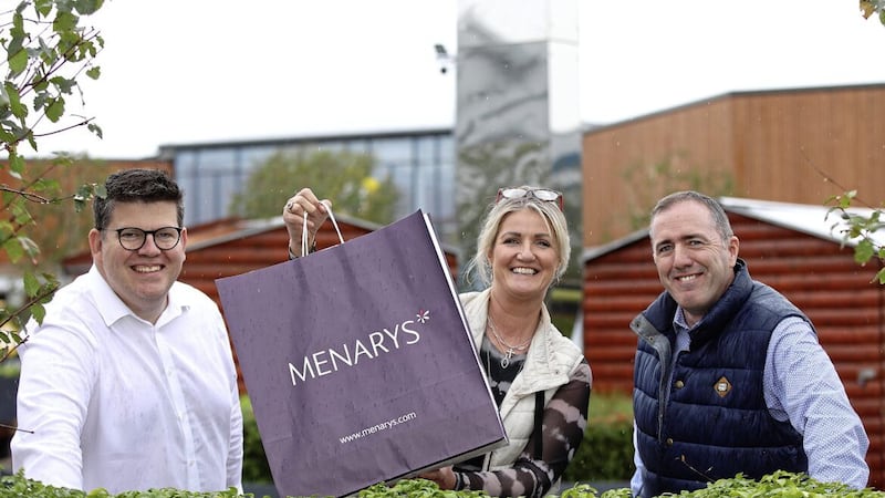 L-R: Chris Flynn, centre director at The Junction along with Aileen Murnion, regional manager and Adrian Treacy, property manager at Menarys. 