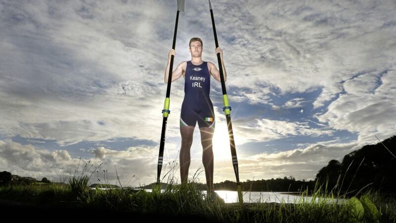 Former Donegal footballer Luke Keaney will compete for Ireland at the World Rowing Coastal Championships, which get under way in Portugal next week. Picture by Margaret McLaughlin 