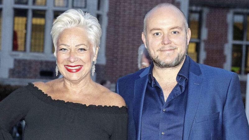 Denise Welch and her husband Lincoln Townley 